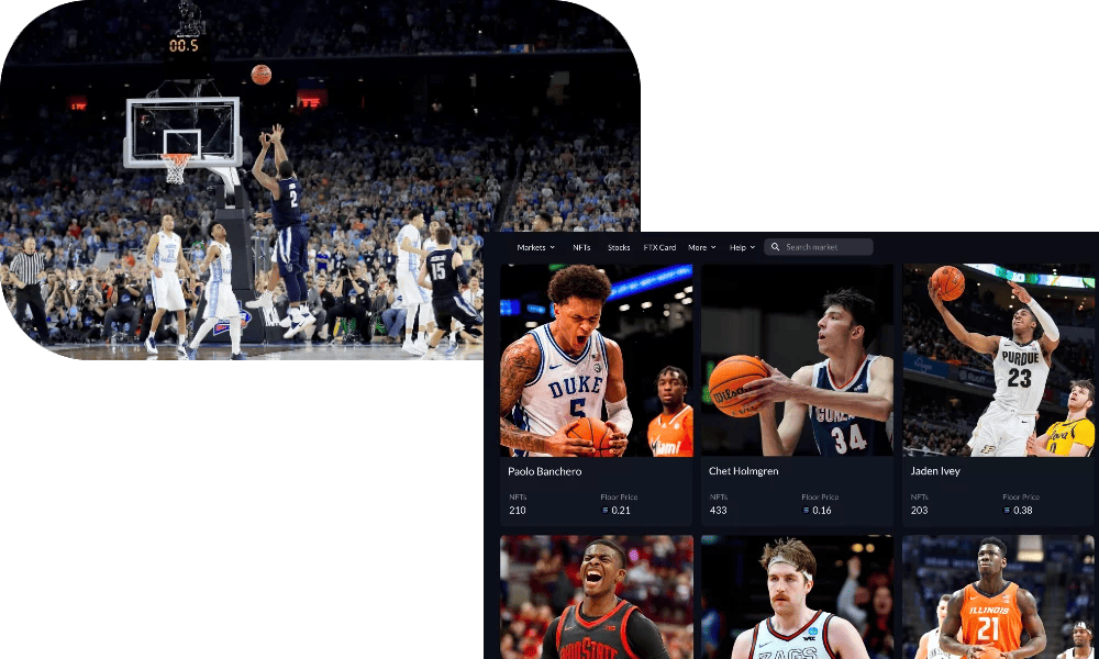 NFT marketplace development for collegiate sports