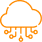 Cloud architecture solutions icon