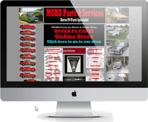 Outdated Website Design